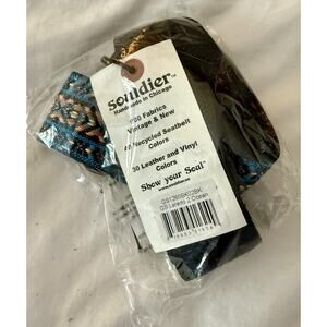 NEW Souldier Laredo Guitar Strap Ocean Blue 2 in. Recycled Eco Friendly